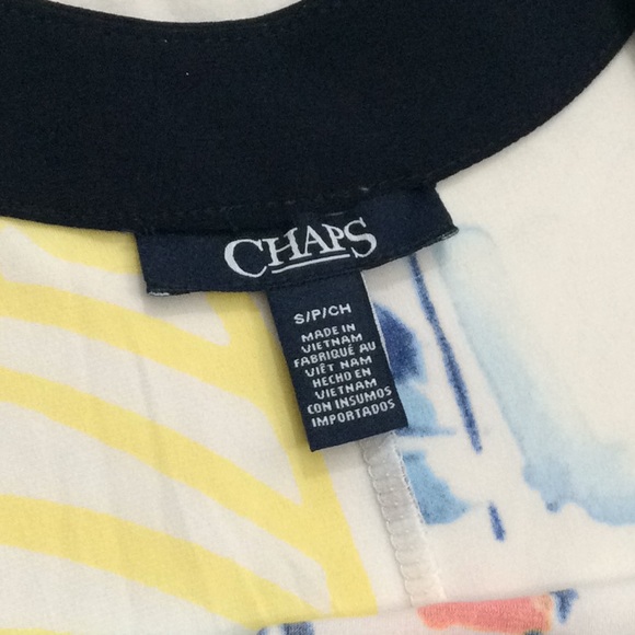 Chaps Sailboat A-line Print Dress - Picture 7 of 12